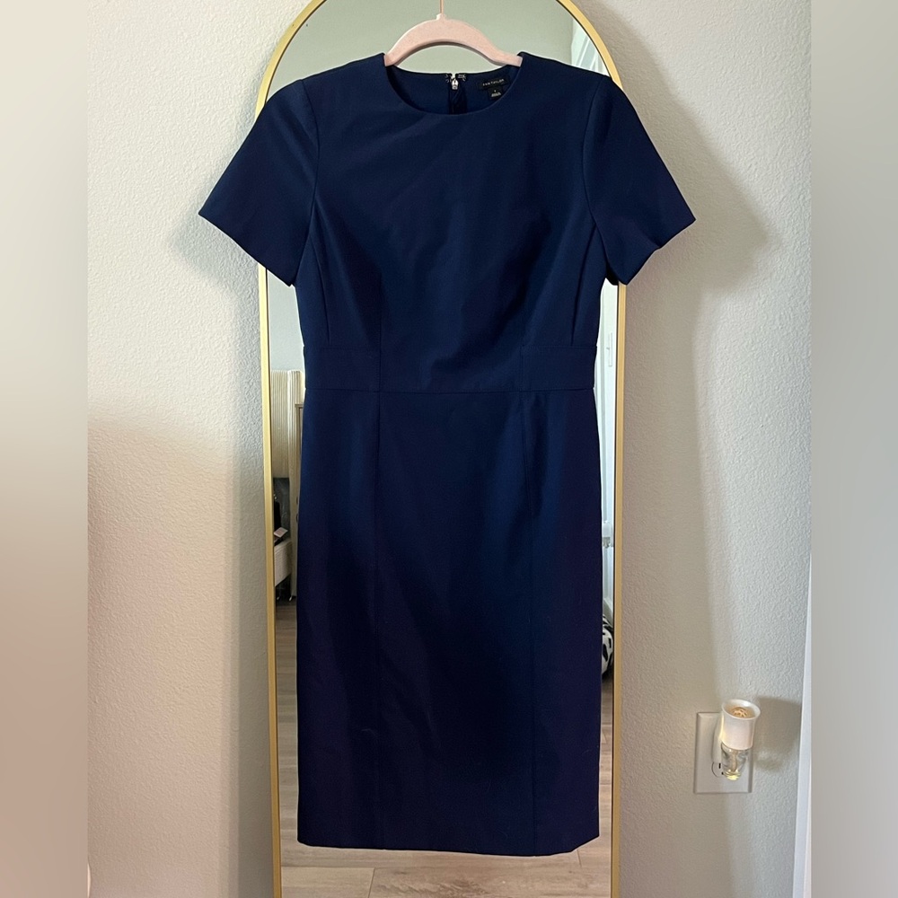 Ann Taylor Blue Dress